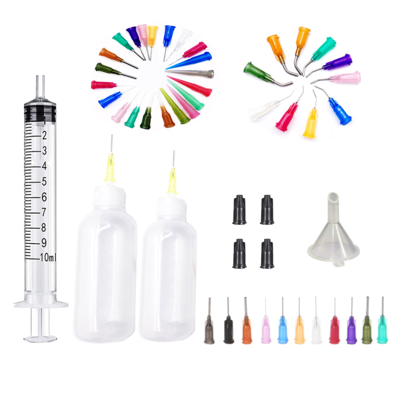 Soldering Flux Liquid - Набор из 5 прозрачных полиэтиленовых дозирующих