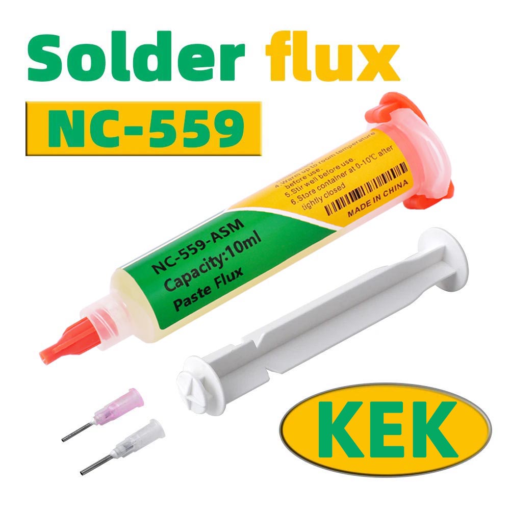 Soldering Flux Liquid - Паяльная паста-флюс OriginalKEK NC 559 в