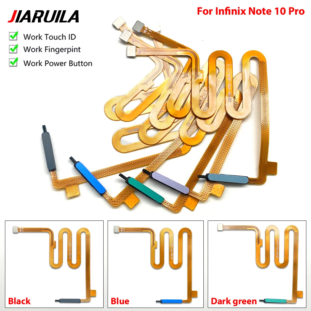 Fingerprint Cable Flex - НОВЫЙ для infinix Note 10 Pro/Note