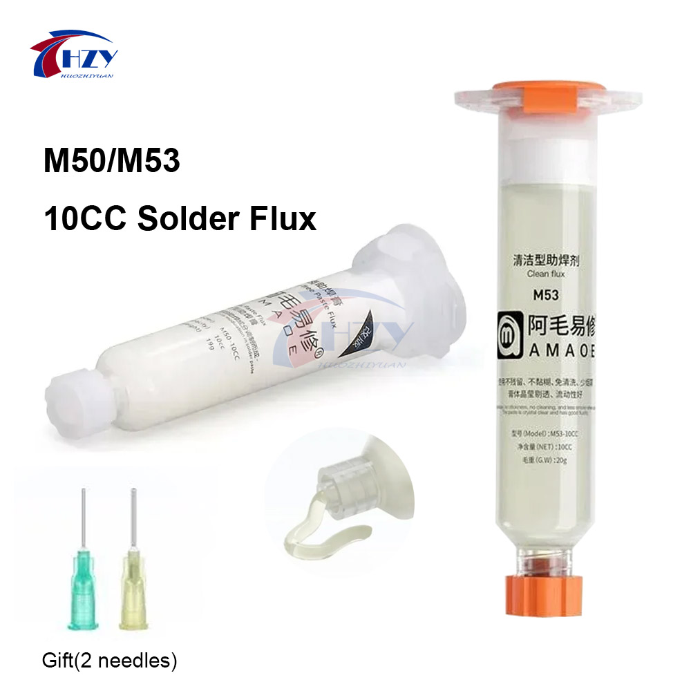 Флюс для пайки Amaoe M53 M50 1 – обзор и цена Soldering Flux Liquid