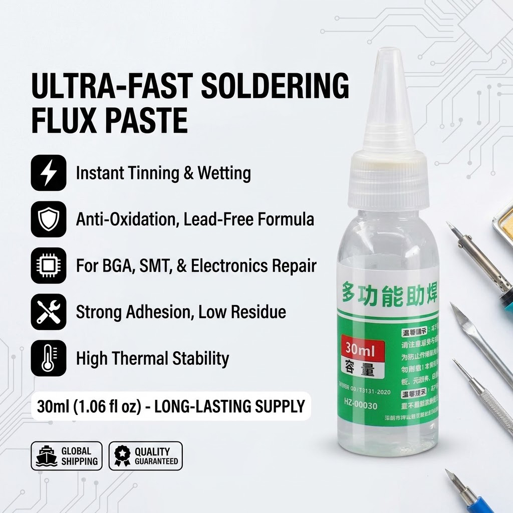 Многофункциональный жидкий флю – обзор и цена Soldering Flux Liquid