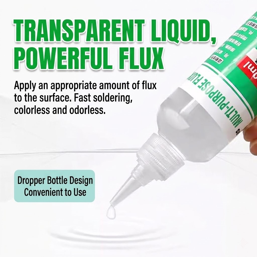 Многофункциональный жидкий флю – обзор и цена Soldering Flux Liquid