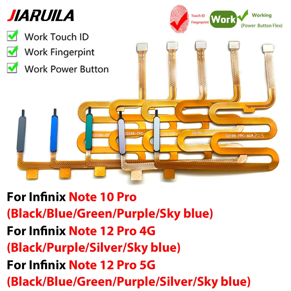НОВЫЙ для infinix Note 10 Pro/ – обзор и цена Fingerprint Cable Flex
