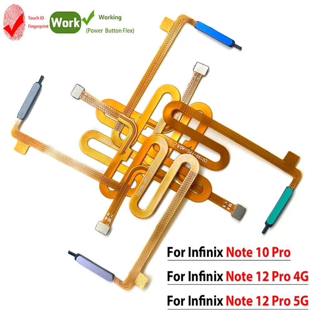 НОВЫЙ для infinix Note 10 Pro/ – обзор и цена Fingerprint Cable Flex